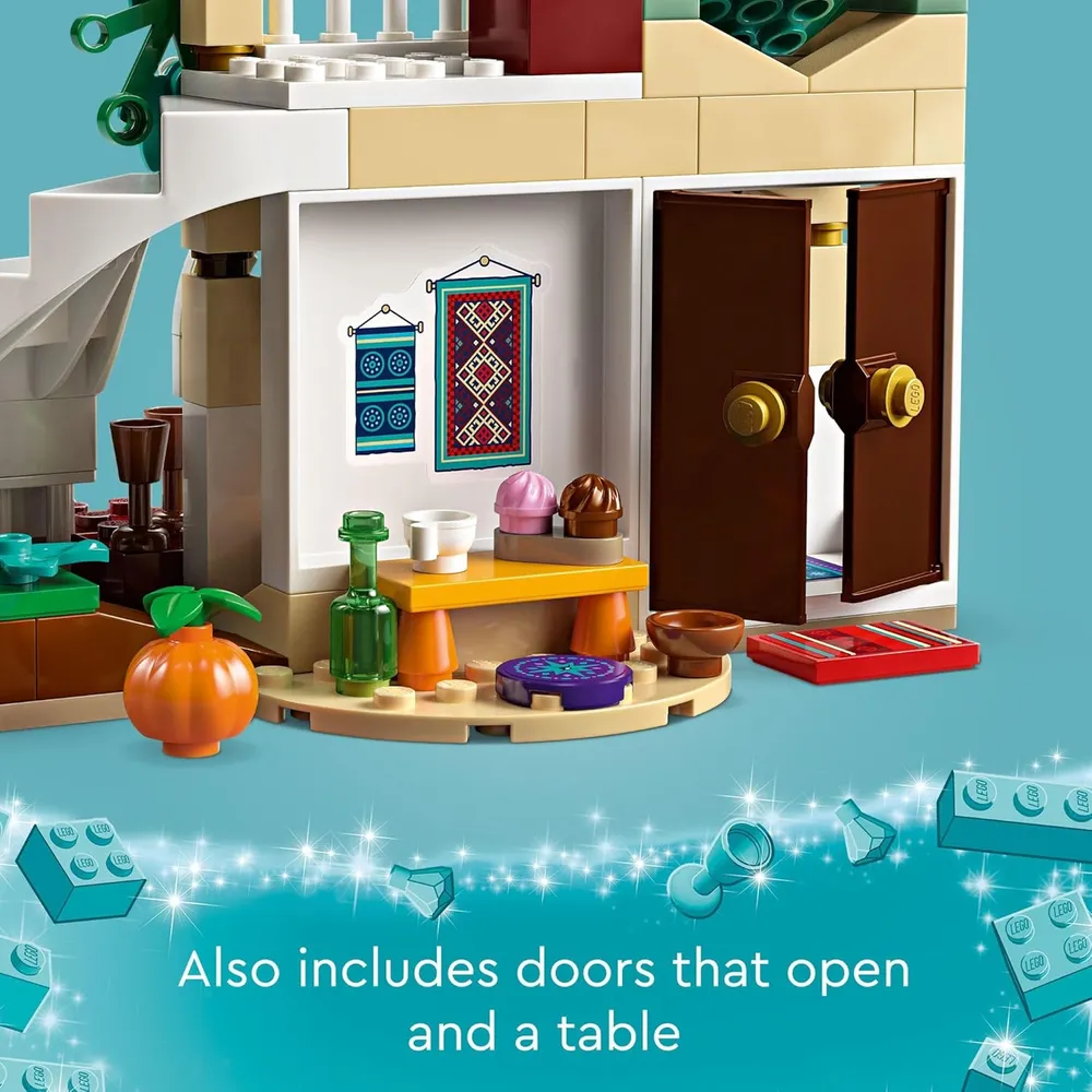 Lego Disney Wish Asha en la Ciudad de las Rosas set de construcción