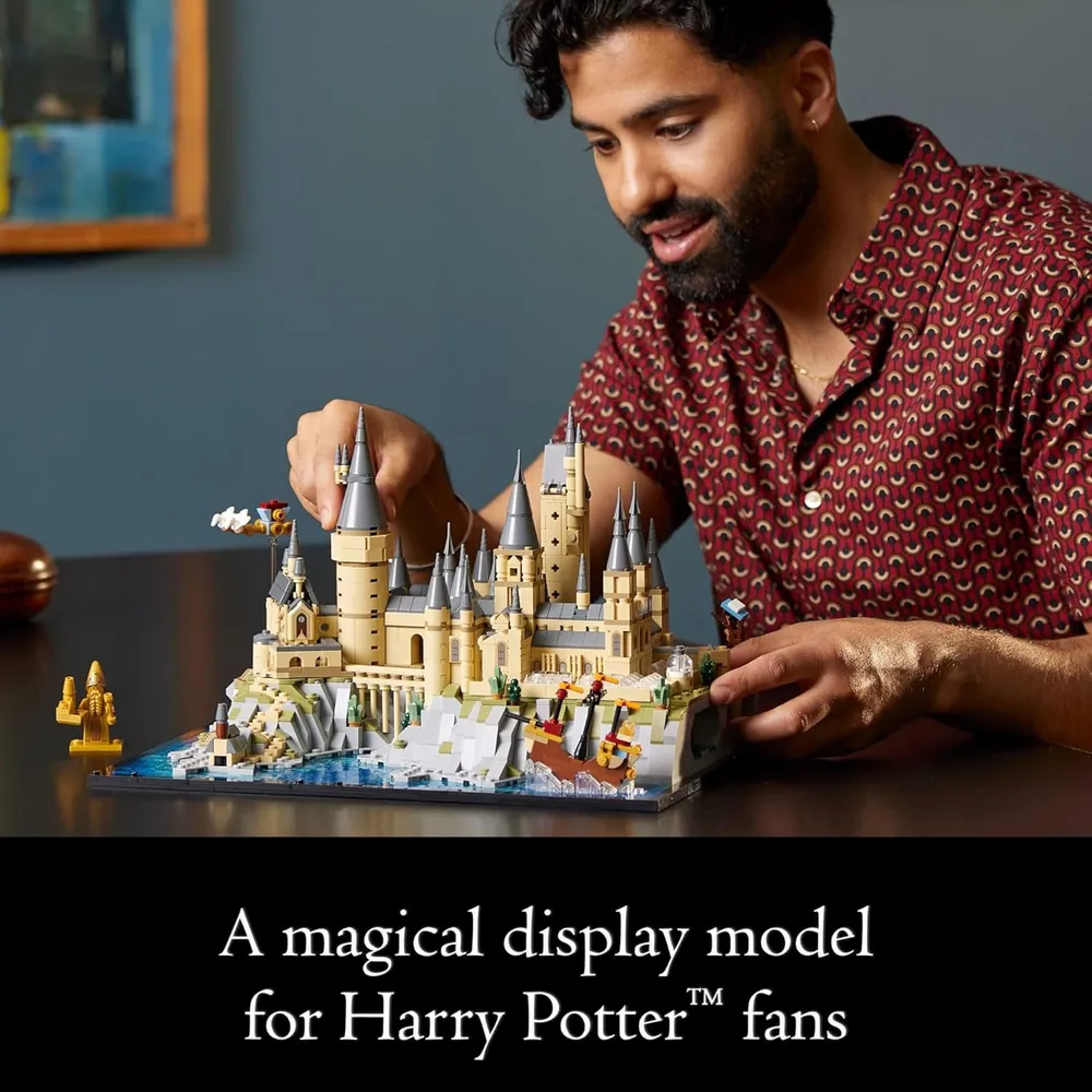 LEGO HARRY POTTER CASTILLO DE HOGWARTS CON TERRENOS Y MINIFIGURAS
