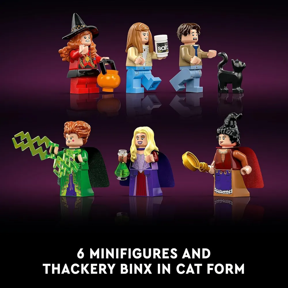Lego Ideas Hocus Pocus Cabaña de las hermanas Sanderson para adultos