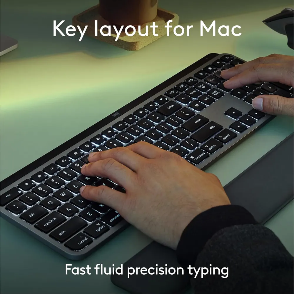 TECLADO INALÁMBRICO PARA MAC MX KEYS S LOGITECH