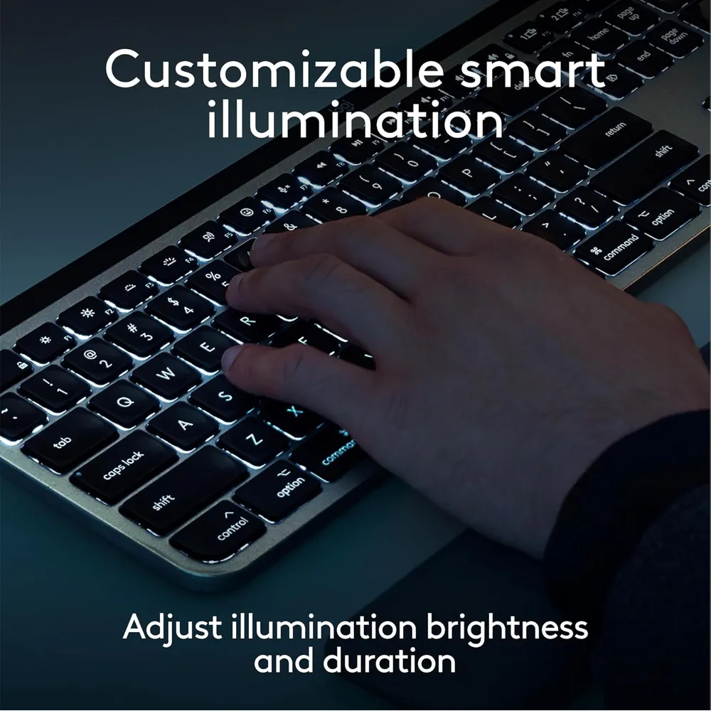 TECLADO INALÁMBRICO PARA MAC MX KEYS S LOGITECH