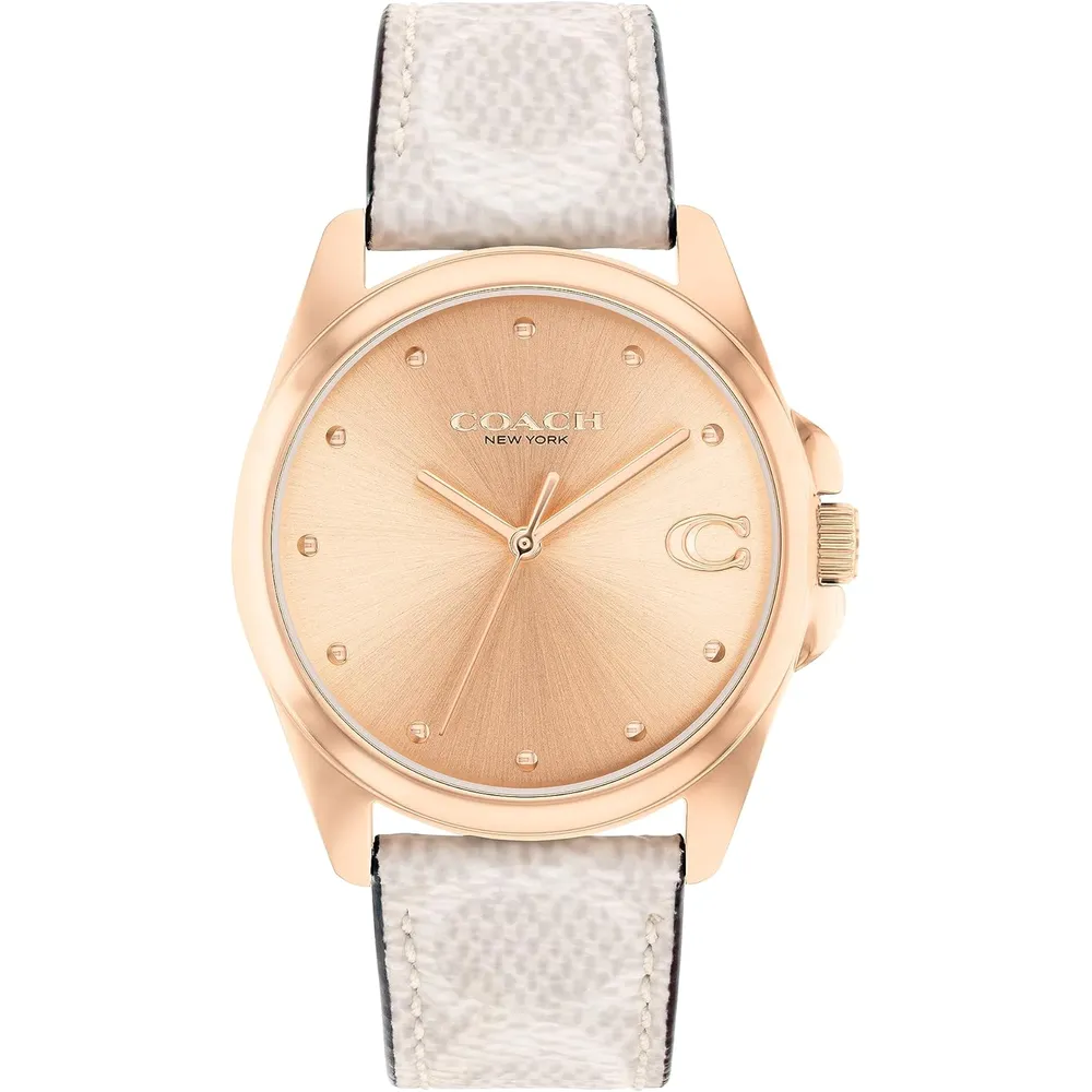 b0byf51ty1_0_webp.webp COACH Reloj Greyson Elegante para cada evento Resistente al agua | Oro - Marron
