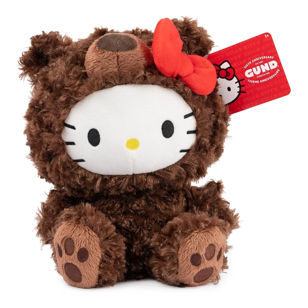 b0byq8sdhk_1.webp Gund Sanrio Hello Kitty Philbin - Oso de Peluche de Peluche de Alta Calidad para Edades de 1 Año En Adelante - Marrón - 10"