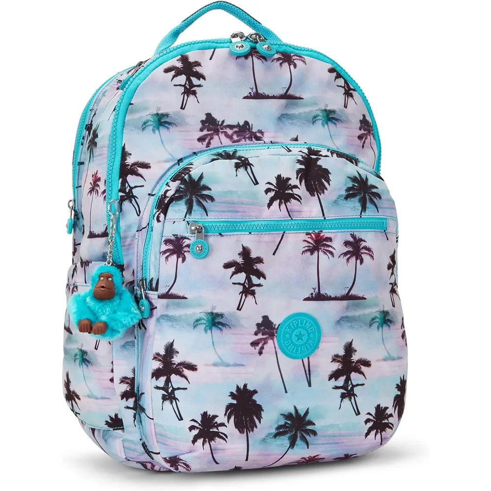 Kipling Seoul Mochila Extra Grande para Portátil 17 Pulgadas | Shadow Palm Prt