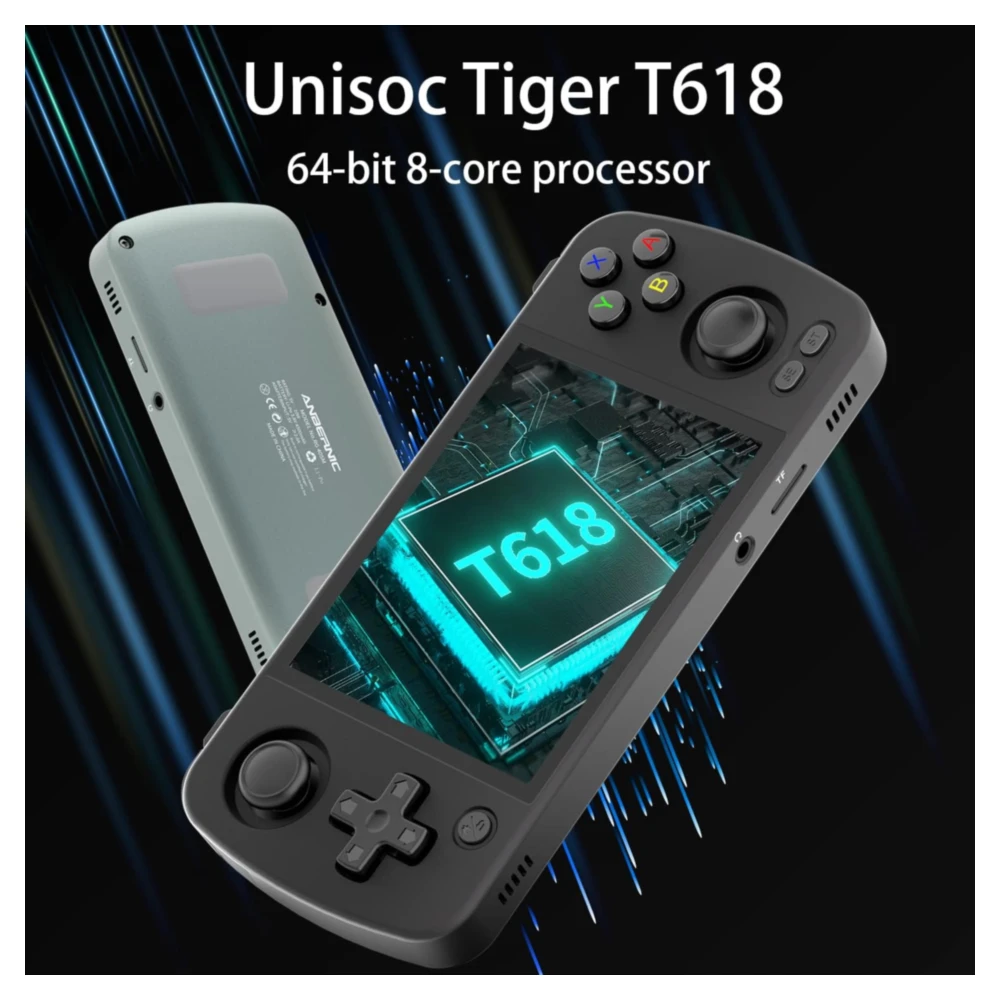 JUEGO PORTÁTIL RETRO 128 GB , PANTALLA 4" ANDROID RG405M | NEGRO