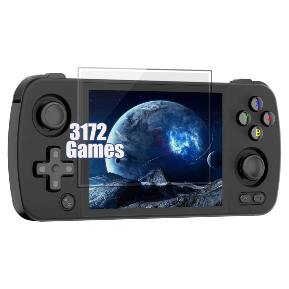 JUEGO PORTÁTIL RETRO 128 GB , PANTALLA 4" ANDROID RG405M | NEGRO