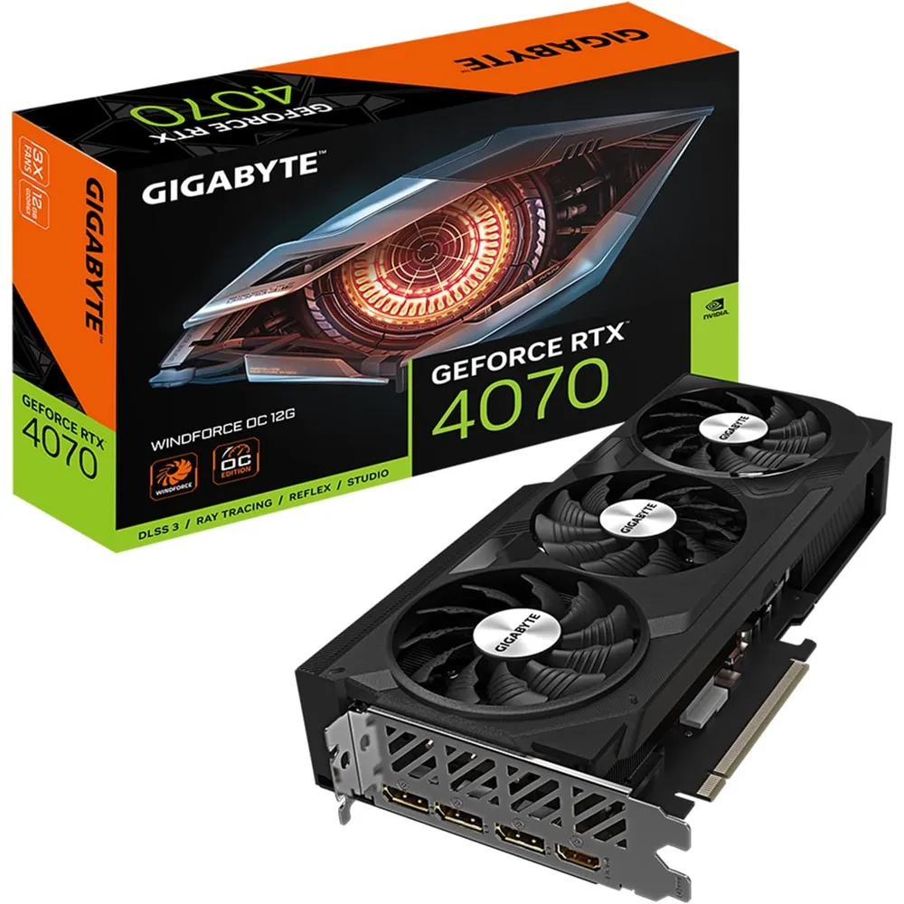 Gigabyte GeForce RTX 4070 Windforce 12GB OC