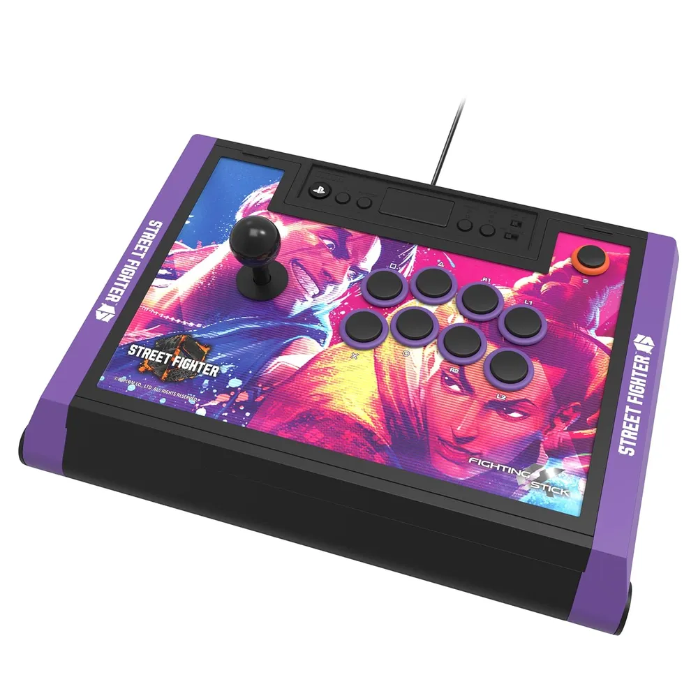 Mando Stick Alpha Street Fighter 6 para PS5, PS4 y PC