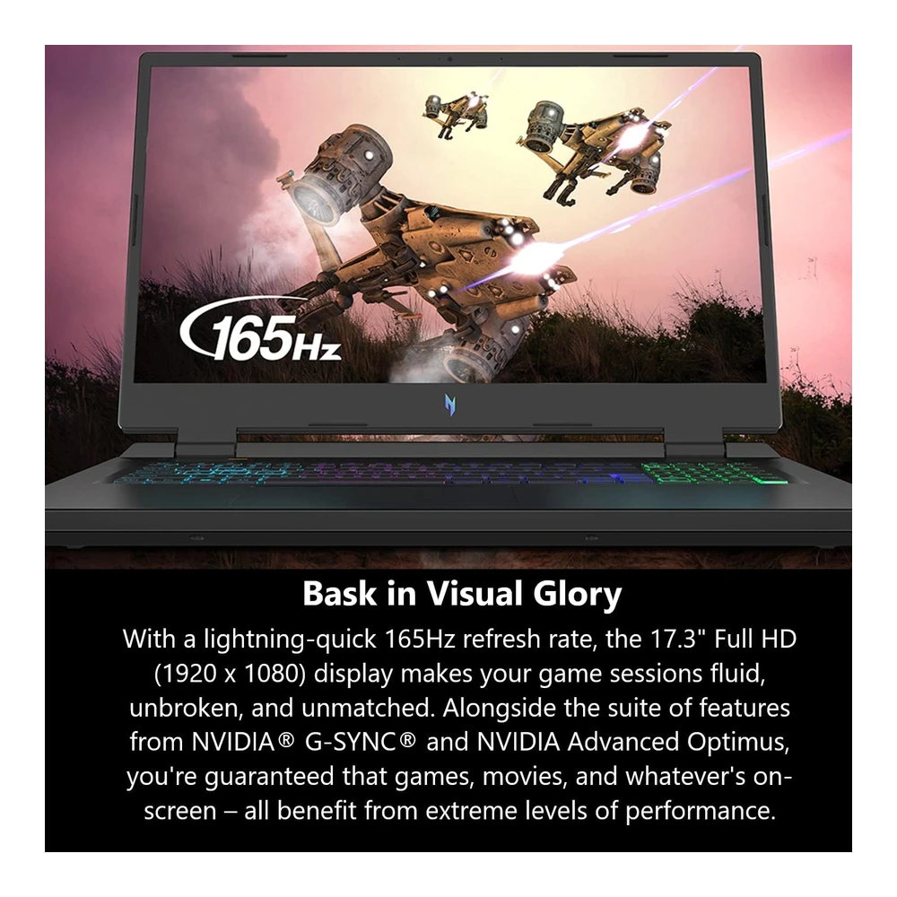 b0bzst2mbk_2.webp Acer Nitro 17 Laptop Gaming Amd Ryzen7 7735hs de 8 Núcleos Nvidia Geforce Rtx 4050 Pantalla Fhd 17 3'165 Hz 16Gb RAM SSD de 1 Tb | Negro