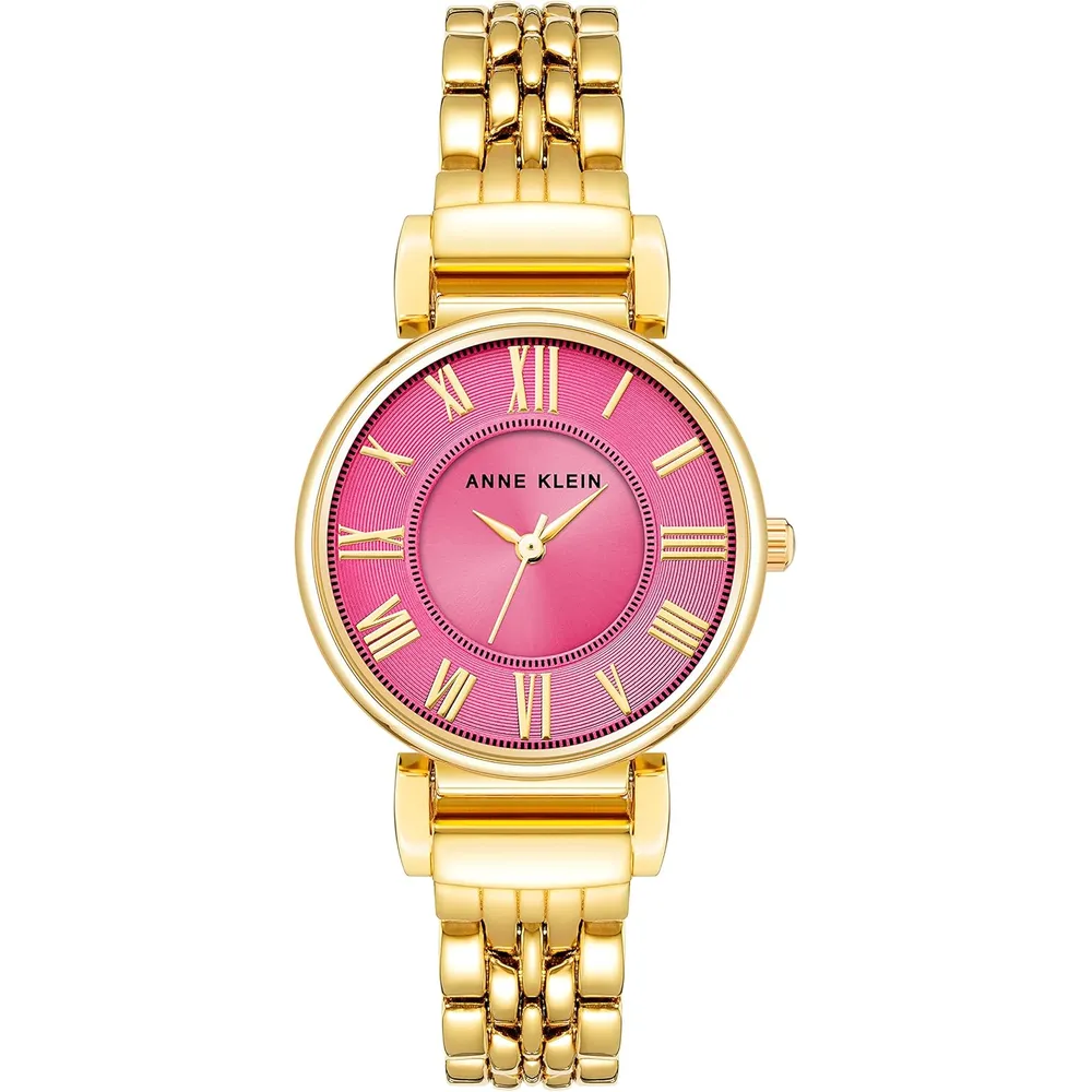 Anne Klein AK/2159SVSV reloj para mujer | 30 mm - Gold/Hot Pink