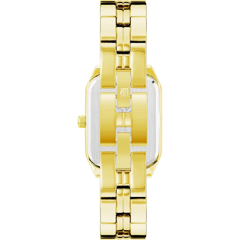 Anne Klein AK/3774BKGB reloj femenino con brazalete | 24 mm - Oro/rosa rubor