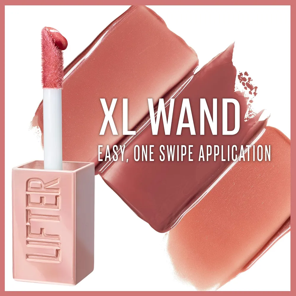 SET LABIAL + BRILLO SUPER STAY INK CRAYON + LIFTER GLOSS MAYBELLINE LEAD THE WAY | ICE