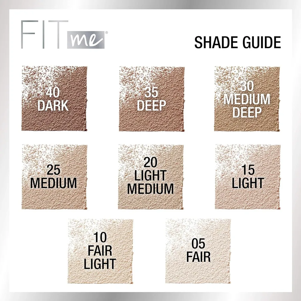 SET MAQUILLAJE FIT ME POLVO + RUBOR MAYBELLINE