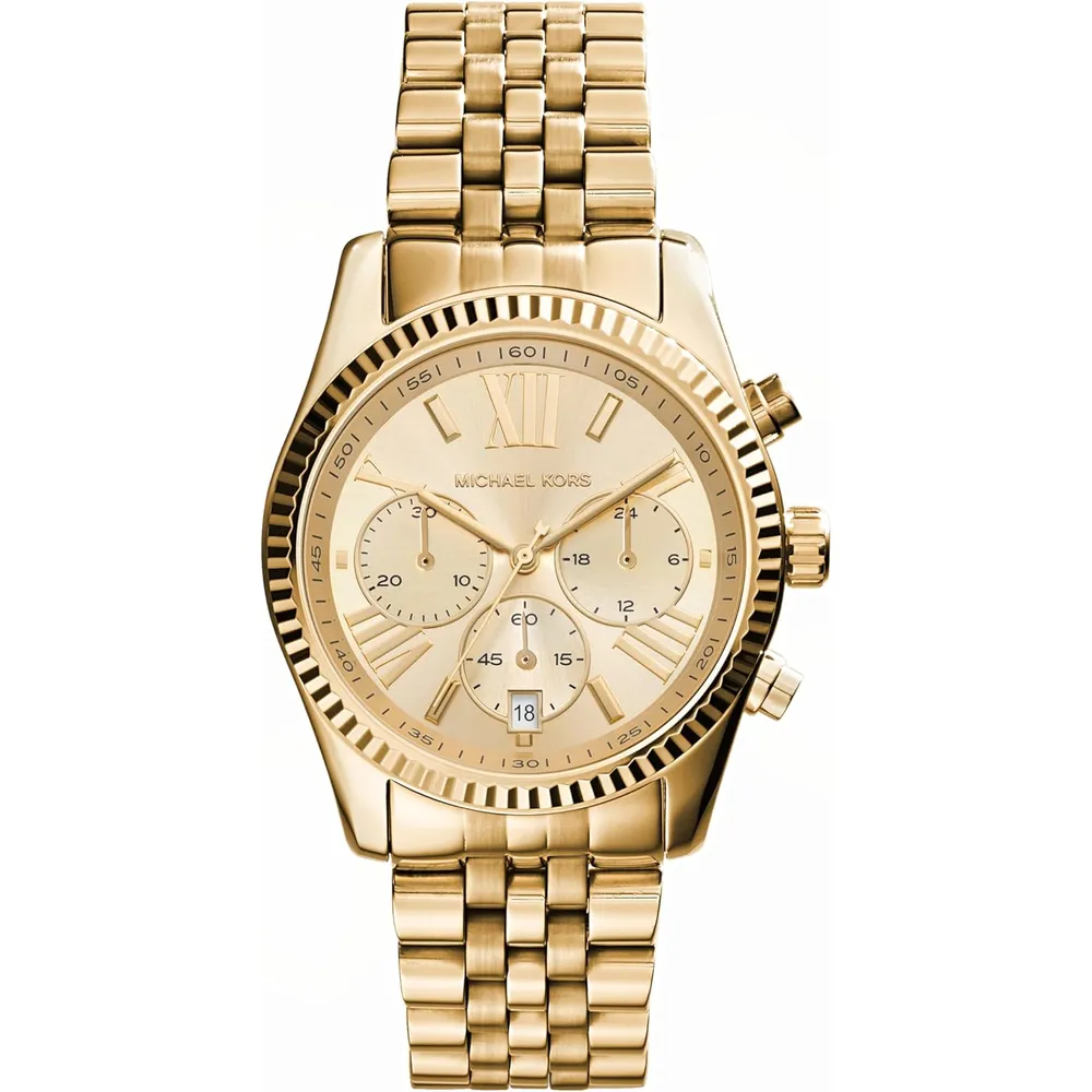 Michael Kors MK4739 reloj Lexington para mujer | 38 mm - Oro