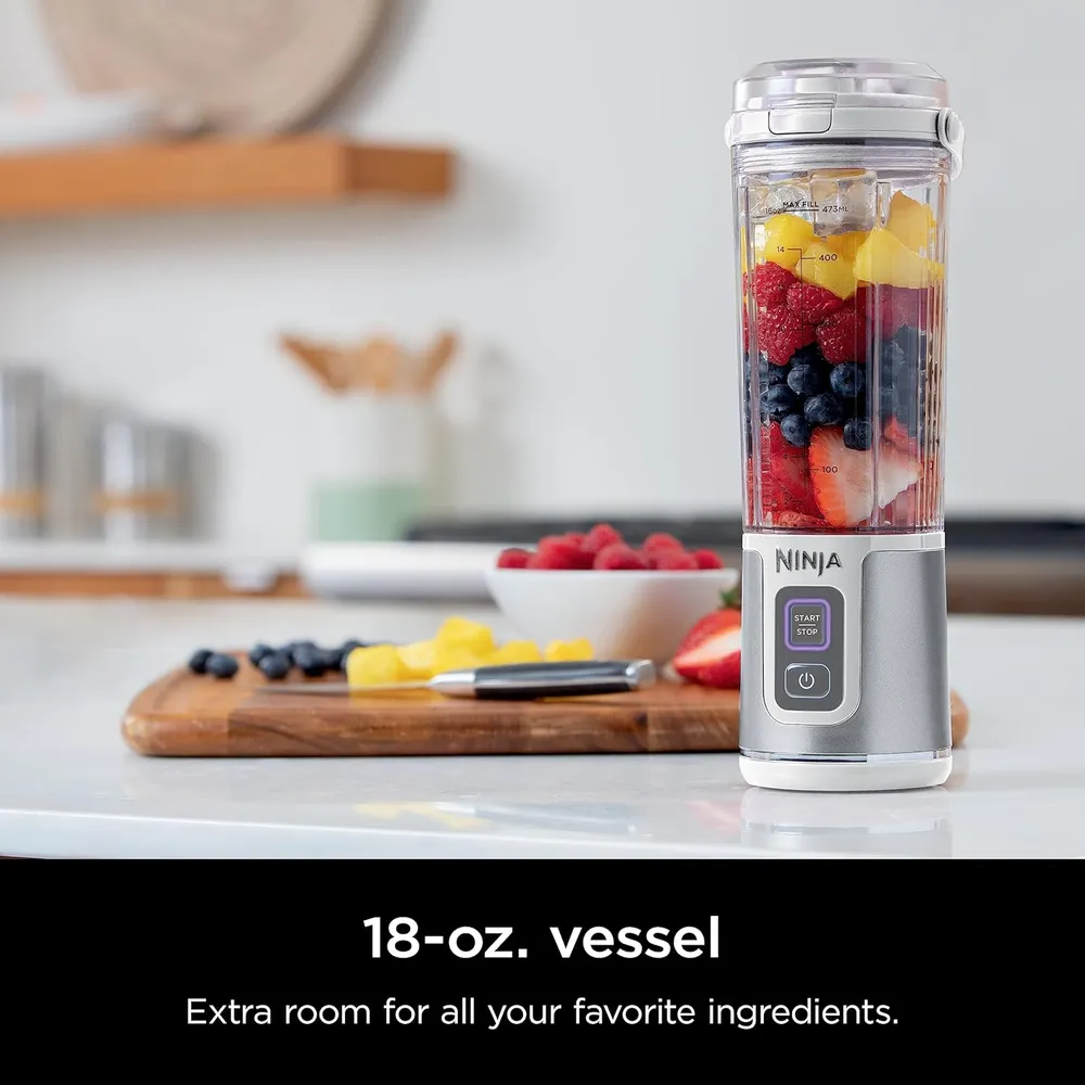 NINJA LICUADORA PORTÁTIL BLAST BC151WH 16.9 OZ / 500 ML | BLANCO