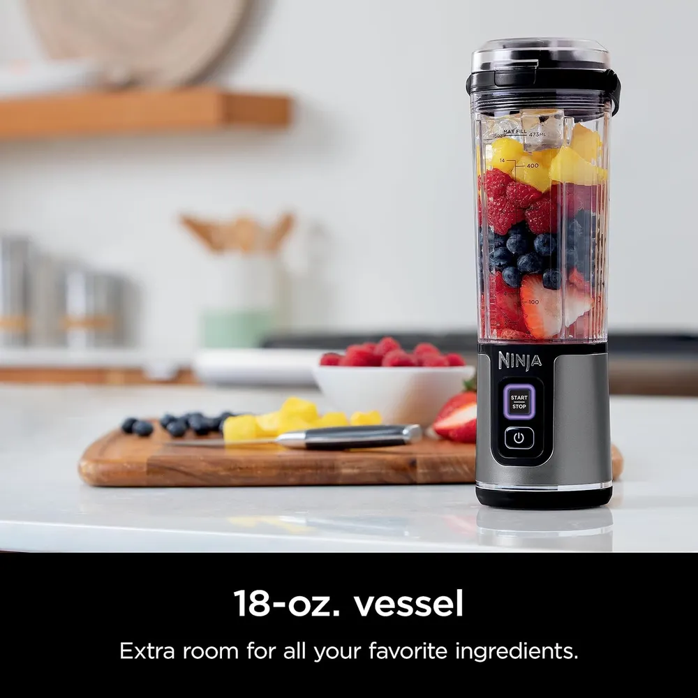 NINJA LICUADORA PORTÁTIL BLAST BC151BK 16.9 OZ / 500 ML | NEGRO