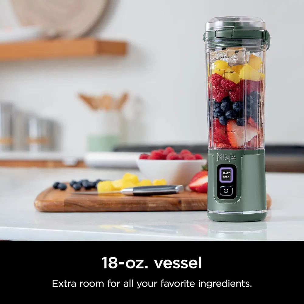 NINJA LICUADORA PORTÁTIL BLAST BC151EM 16.9 OZ / 500 ML | VERDE BOSQUE