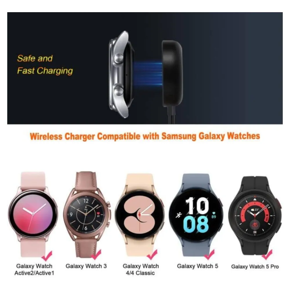 CARGADOR INALÁMBRICO USB | PARA SAMSUNG GALAXY WATCH