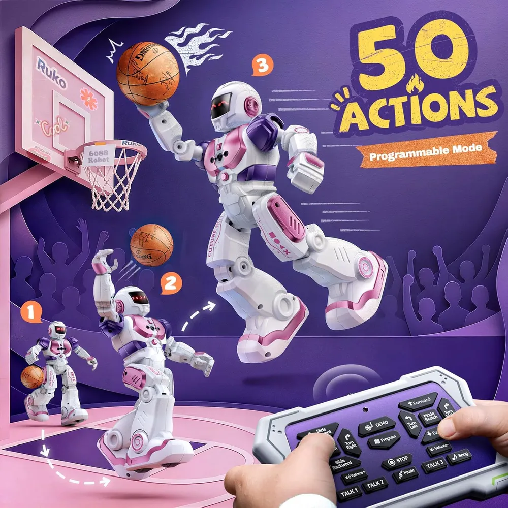 b0c346l7w8_3_webp.webp Ruko 6088 RC robot con sensor de gestos canta y baila | Rosado