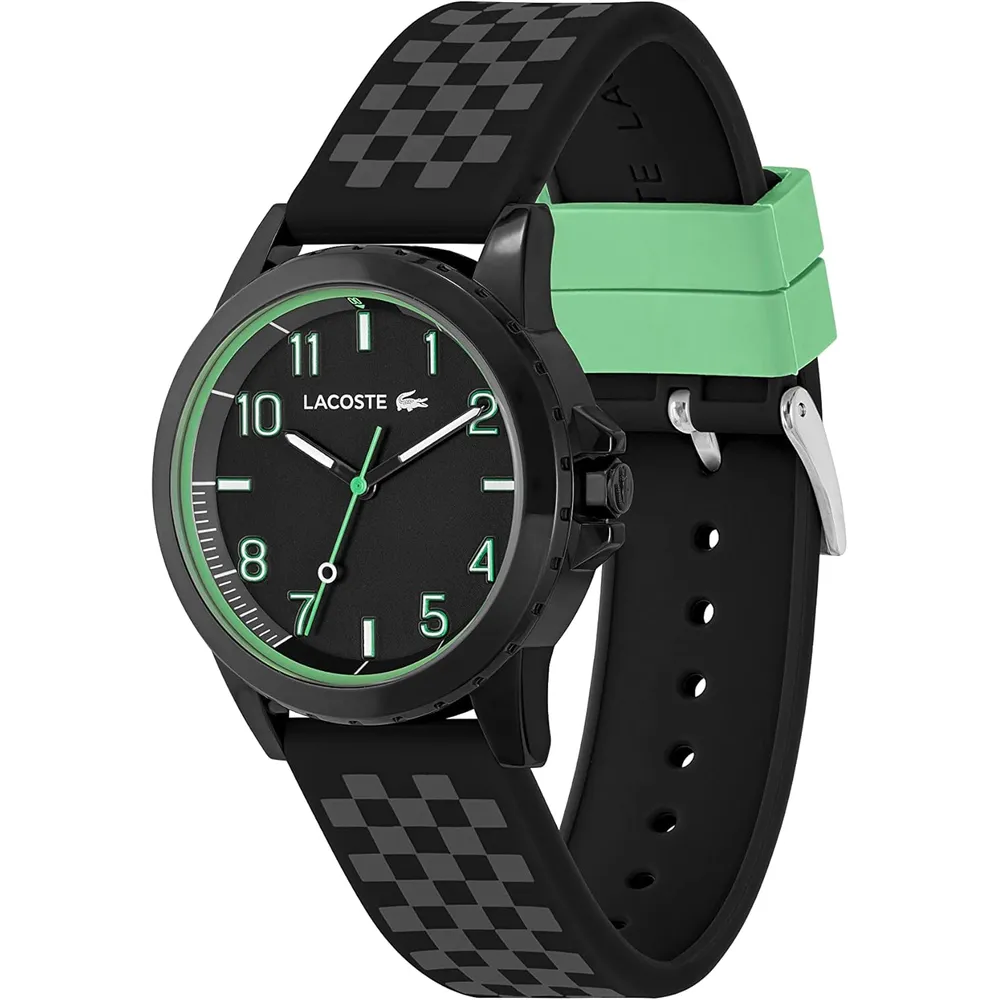 RELOJ LACOSTE RIDER CORREA DE PLÁSTICO UNISEX - Black