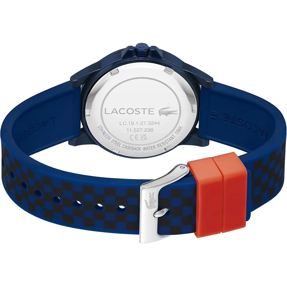 RELOJ LACOSTE RIDER CORREA DE PLÁSTICO UNISEX - DARK BLUE