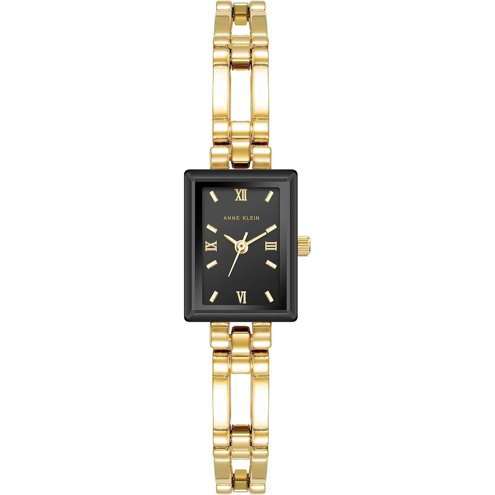 Anne Klein 10/4899SVTT reloj clásico para mujer | 16 mm - Dorado/Negro