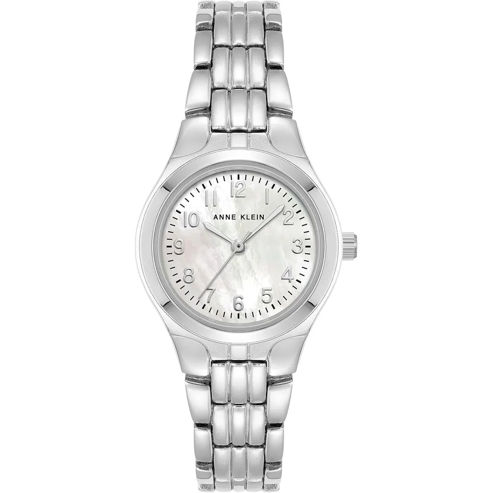 Anne Klein 10/5491SVTT reloj para mujer con diseño tipo pulsera | 27 mm - Plateado