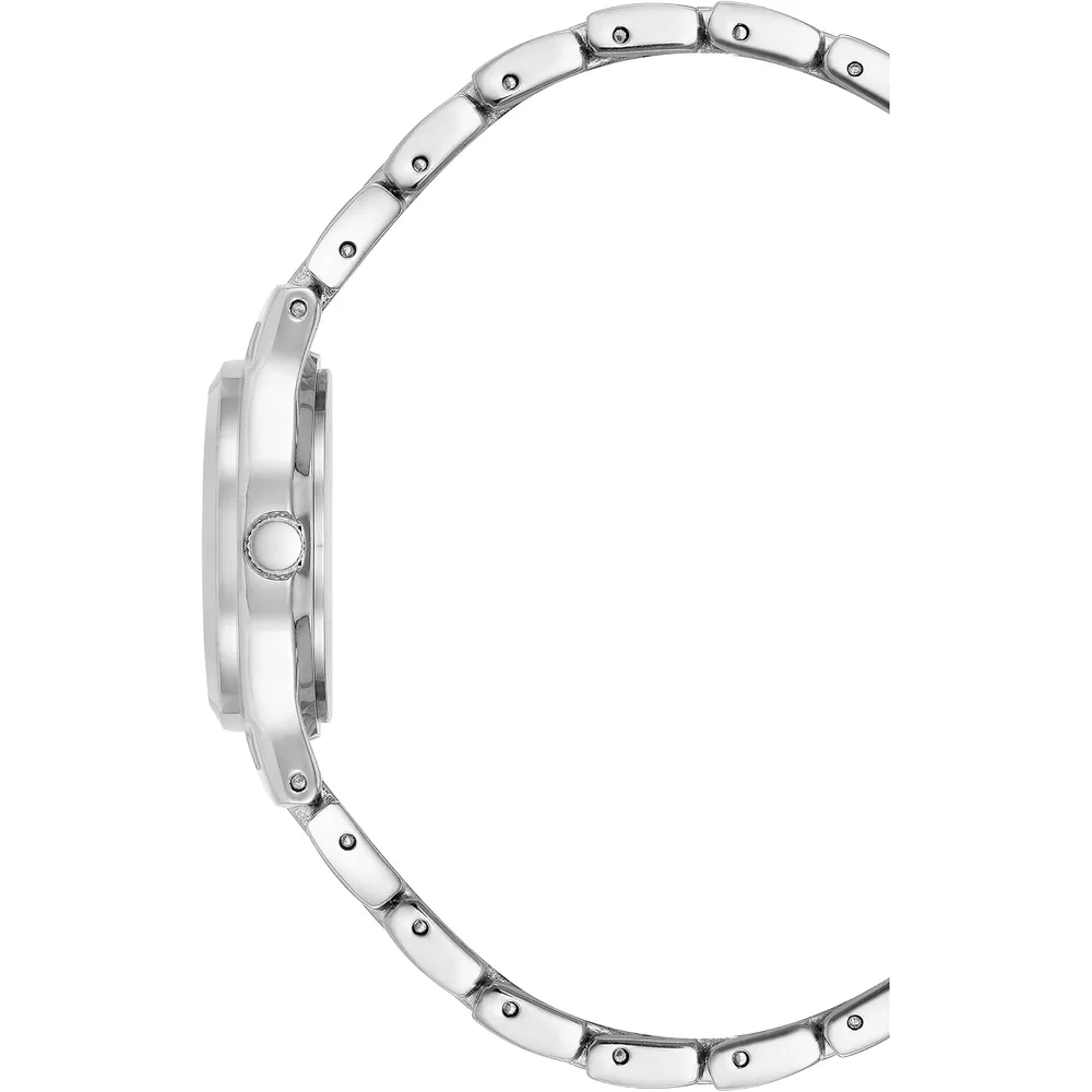 Anne Klein 10/5491SVTT reloj para mujer con diseño tipo pulsera | 27 mm - Plateado