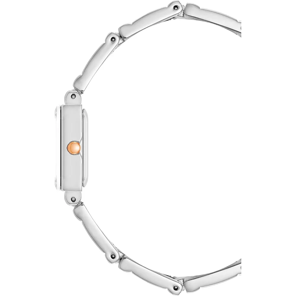 Anne Klein 10/4899SVTT reloj clásico para mujer | 16 mm - Plateado/Oro rosa