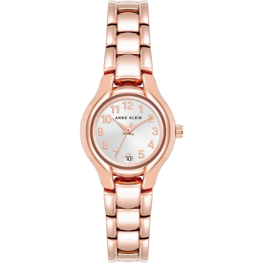 Anne Klein reloj femenino con indicador de fecha | 24 mm - Oro Rosa