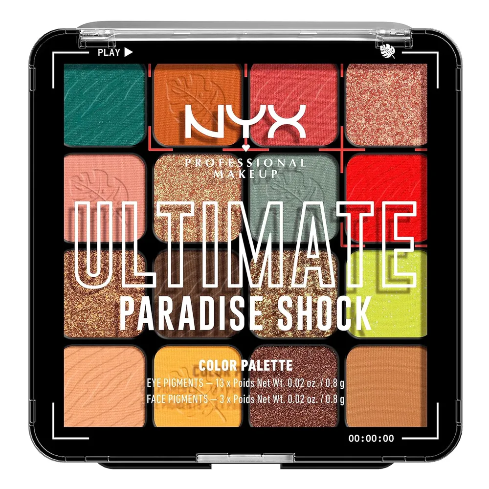 NYX Ultimate Shadow Paleta de Sombras | Paradise Shock