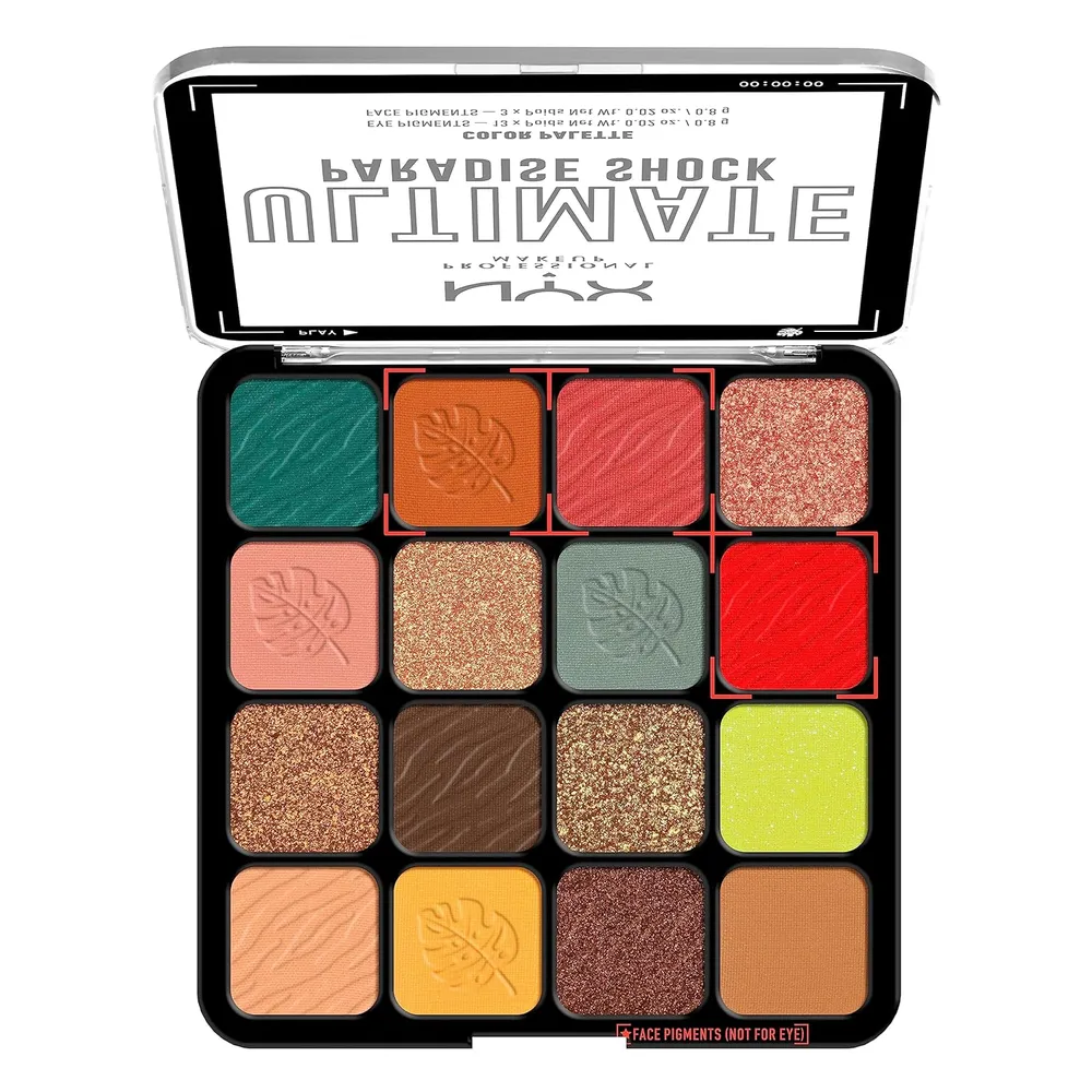 NYX Ultimate Shadow Paleta de Sombras | Paradise Shock