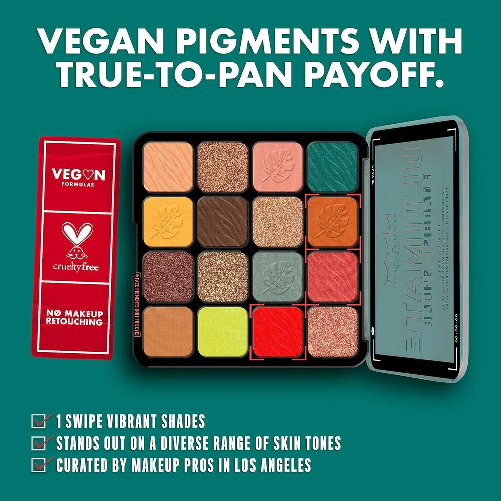 NYX Ultimate Shadow Paleta de Sombras | Paradise Shock