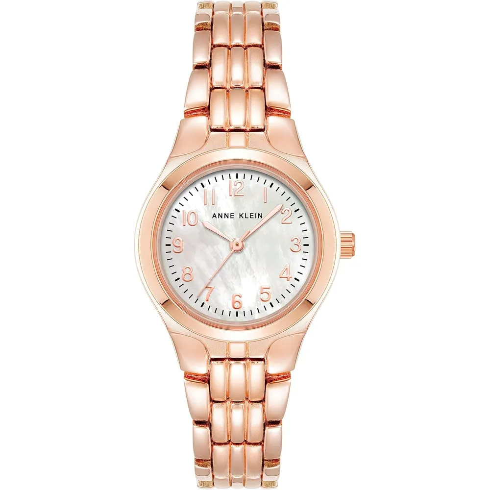 Anne Klein 10/5491SVTT reloj para mujer con diseño tipo pulsera | 27 mm - Oro Rosa