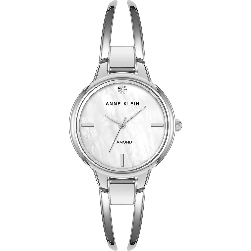 Anne Klein AK/2626PKGB reloj femenino | 30 mm - Plateado