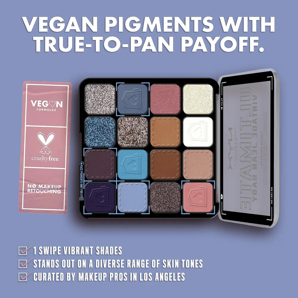 NYX Ultimate Shadow Paleta de Sombras | Vintage Jean Baby