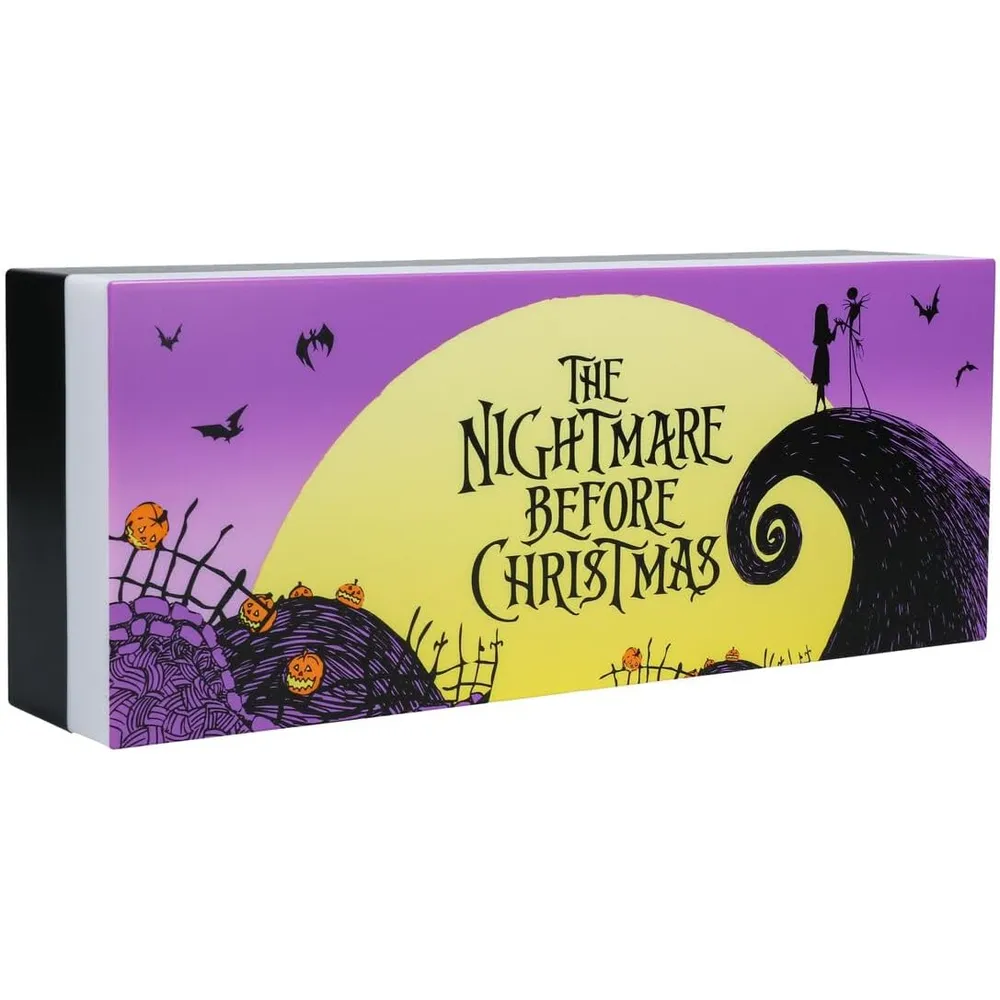 Paladone Pesadilla Antes de Navidad, luz logotipo Jack Skellington