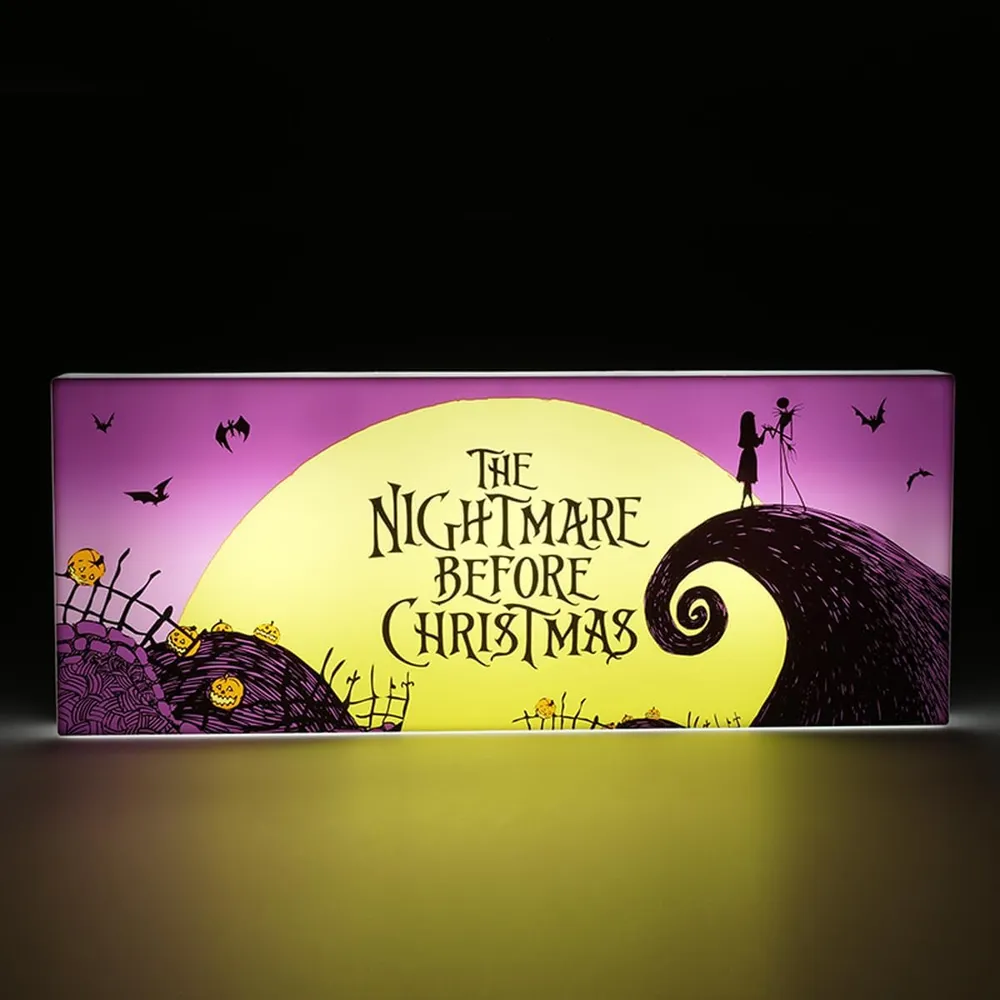 Paladone Pesadilla Antes de Navidad, luz logotipo Jack Skellington