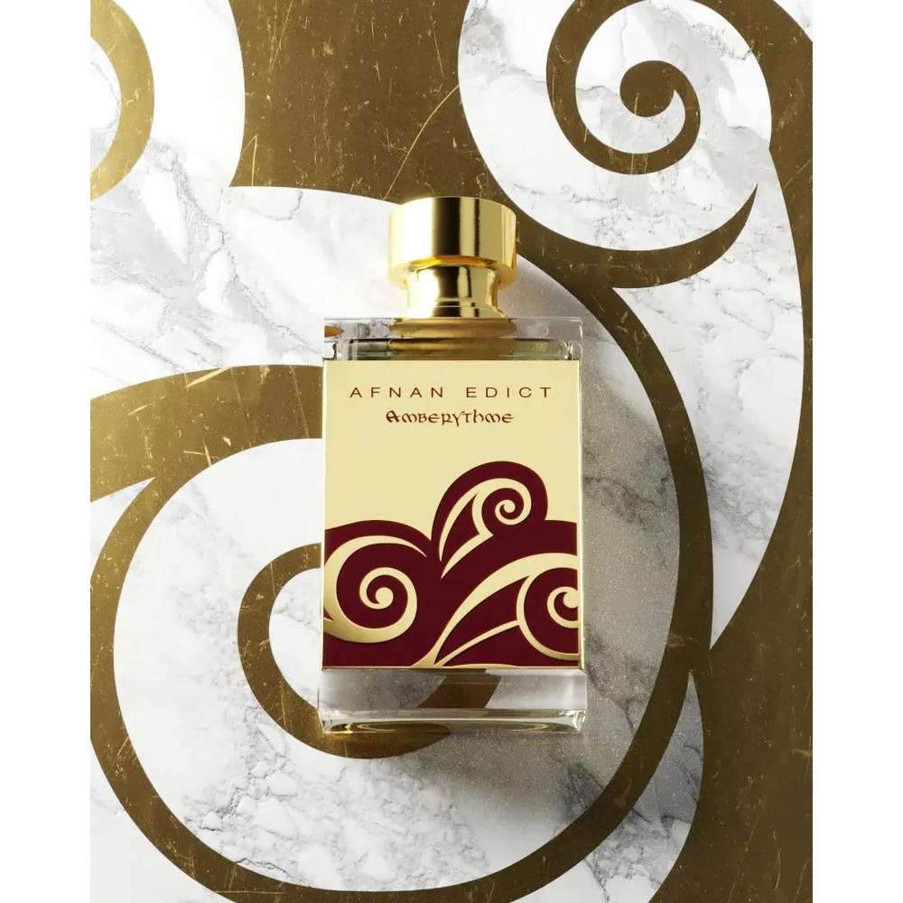 PERFUME AFNAN EDICT AMBERYTHME EDP UNISEX 2.7 OZ / 80 ML