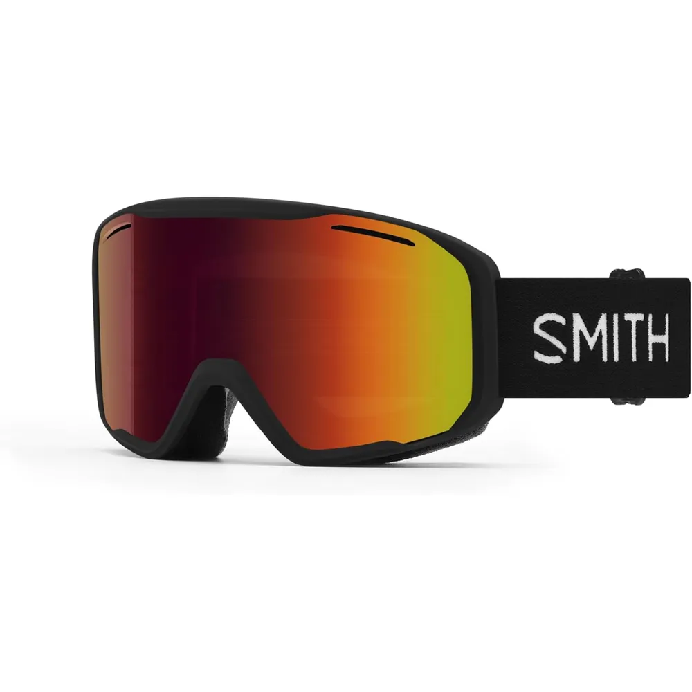 SMITH Blazer Low Bridge Fit Snow Goggle negro | Red Sol-X