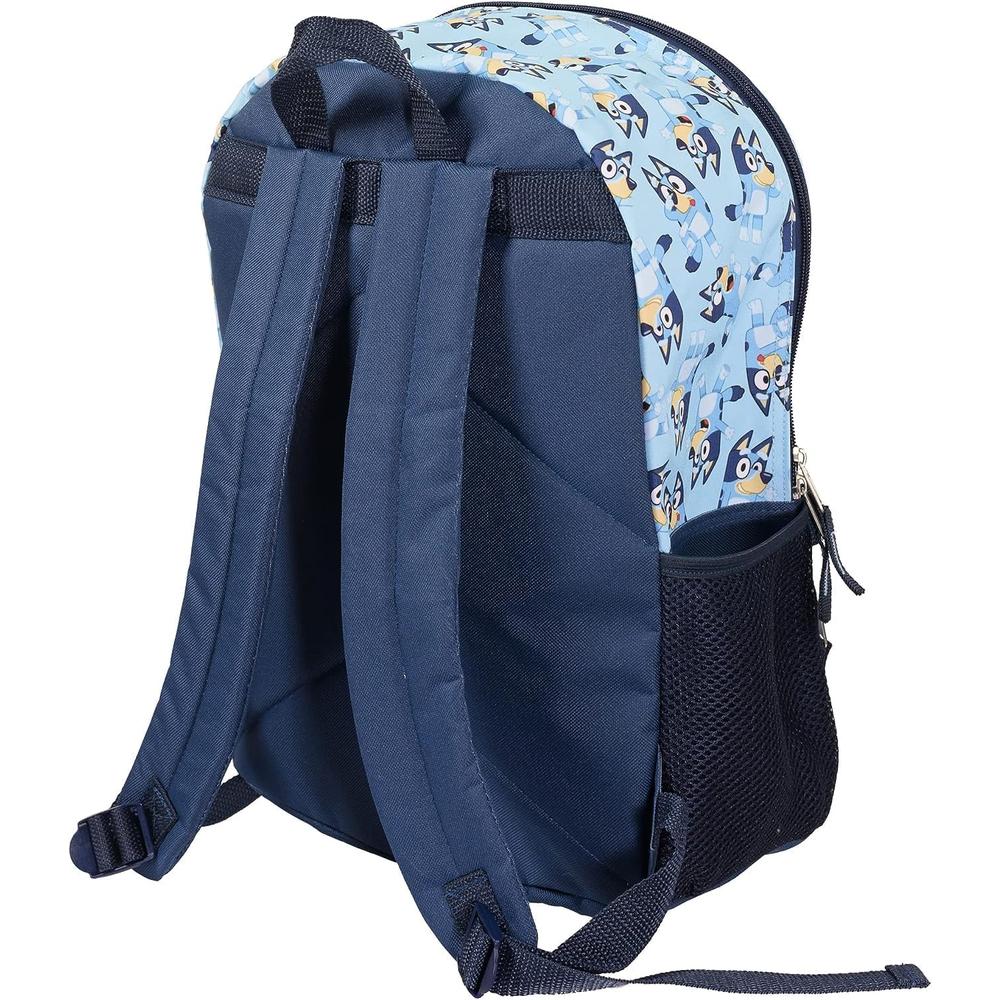Bluey | Juego de Mochila de 4 piezas para niñas y niños de 16"