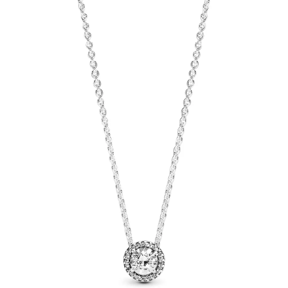 Pandora collar halo brillante 45 cm | Plata