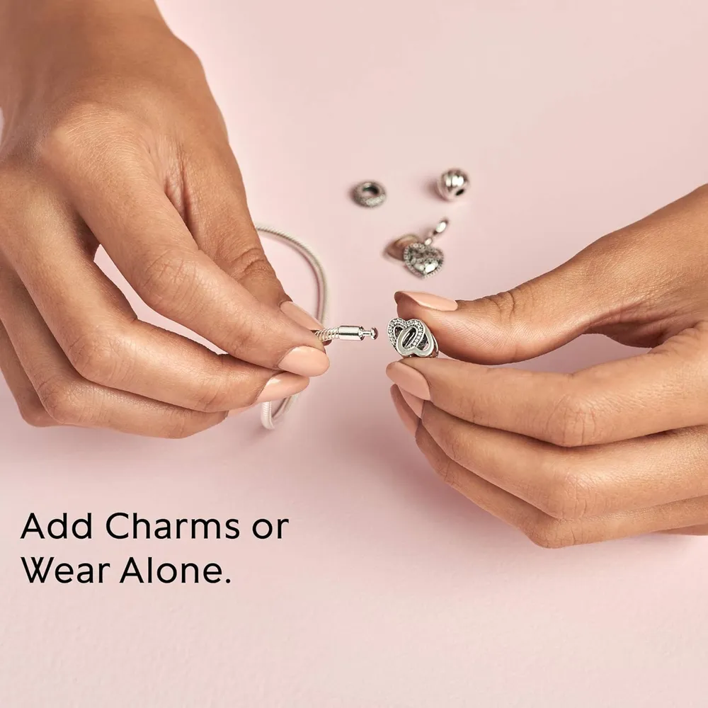 Pandora Moments pulsera cadena serpiente 19 cm | Plata