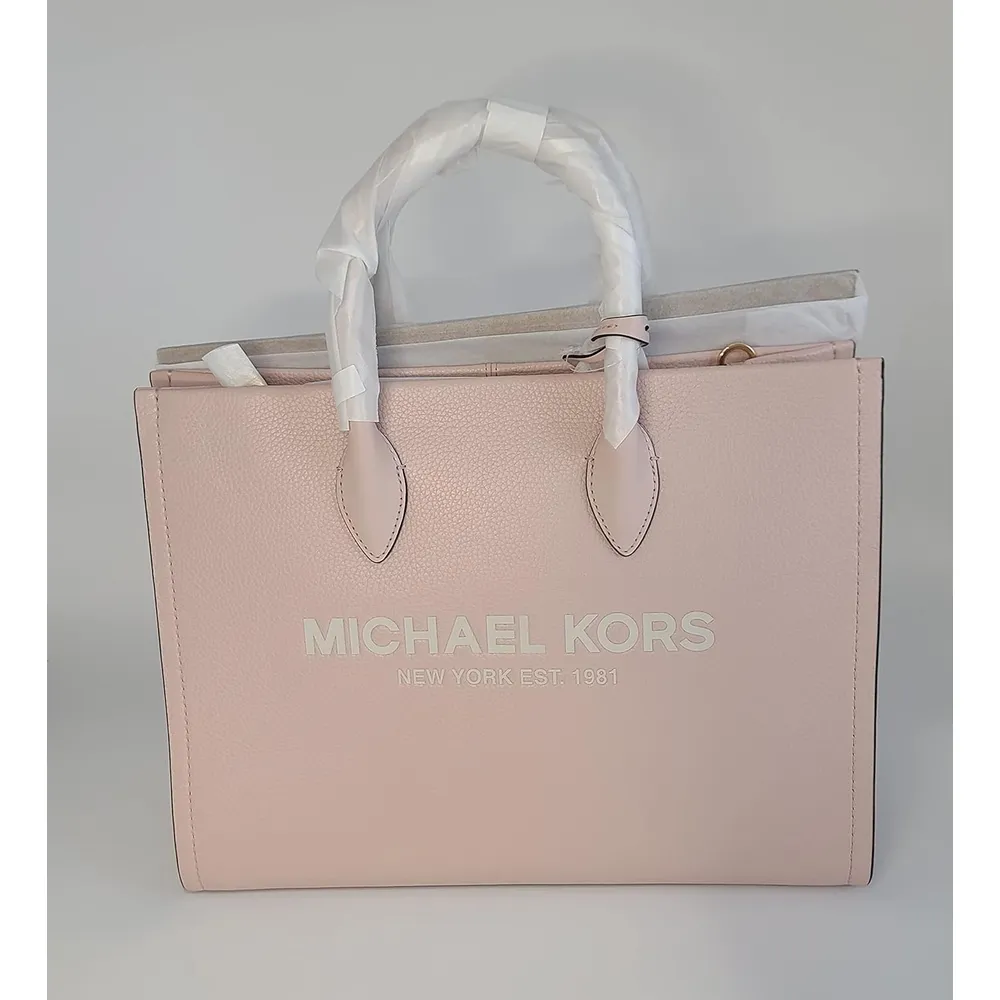 MICHAEL KORS MK Mirella Bolso de hombro tamaño mediano | Rosa