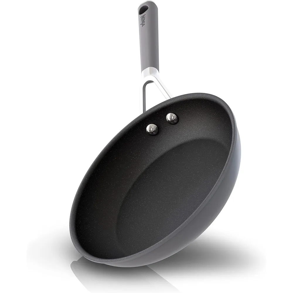 Ninja sartén CW60020 Neverstick Comfort Grip, antiadherente y duradera | Gris