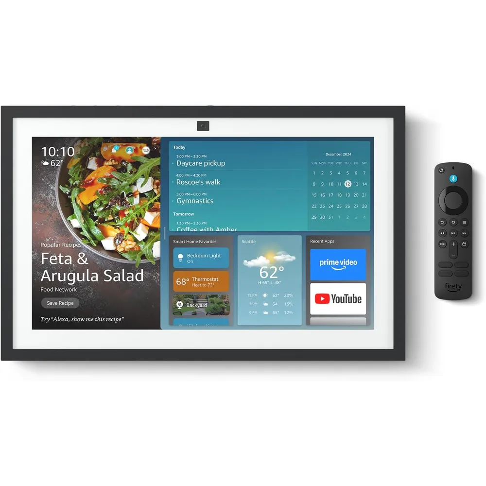 PARLANTE INTELIGENTE AMAZON ECHO SHOW 15 | NEGRO