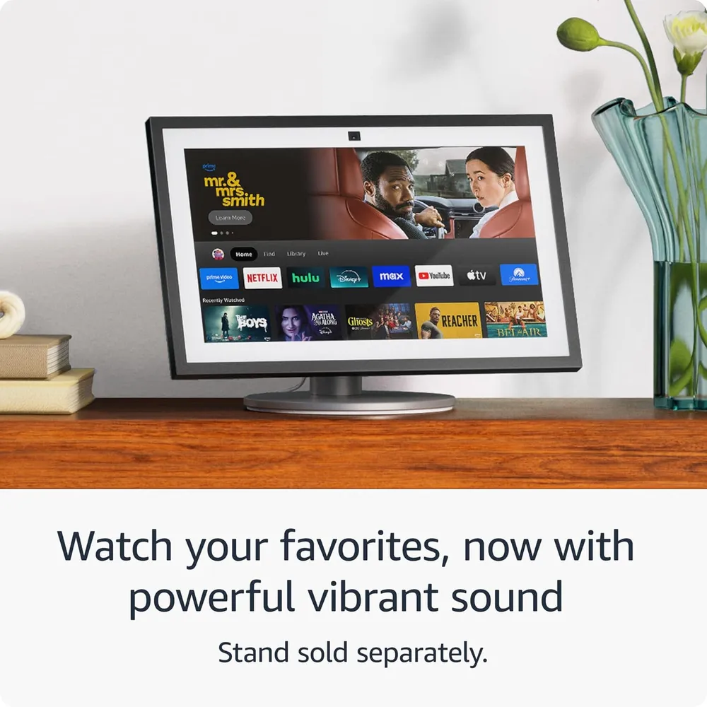 PARLANTE INTELIGENTE AMAZON ECHO SHOW 15 | NEGRO