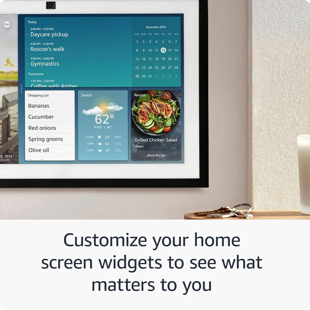 PARLANTE INTELIGENTE AMAZON ECHO SHOW 15 | NEGRO