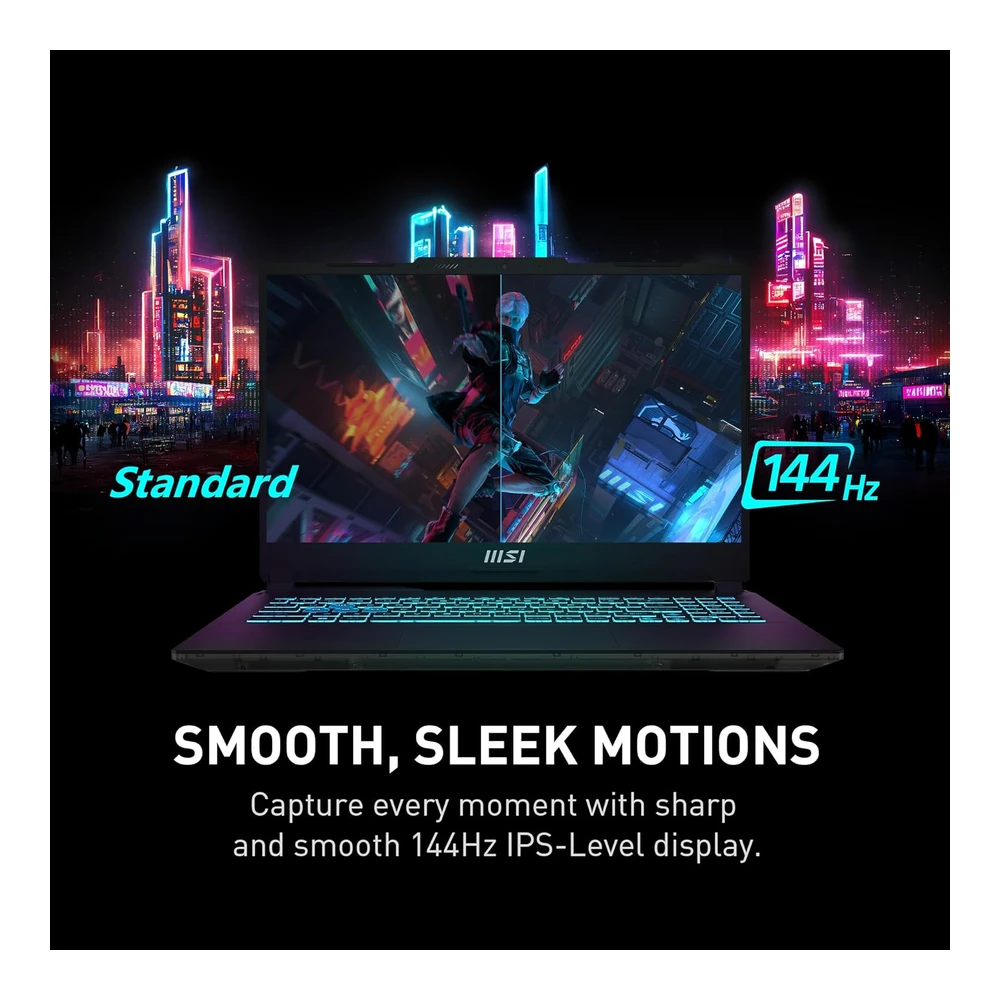 b0c5jqz8l8_4.webp LAPTOP GAMING CYBORG 15 MSI 15.6" FHD 144HZ I5-12450H GEFORCE RTX 2050 16GB DDR5 512GB NVME SSD - TECLADO INGLÉS