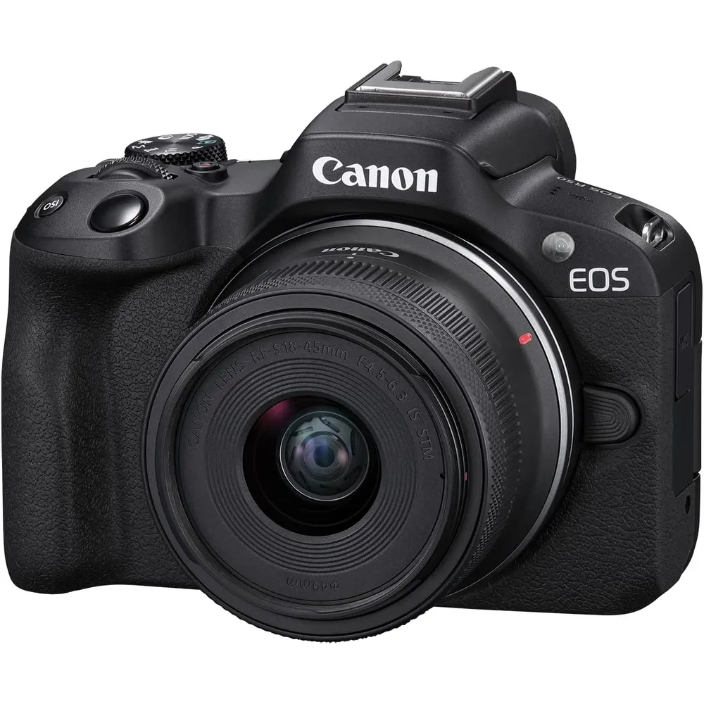 Canon cámara EOS R50 kit creación | Negro